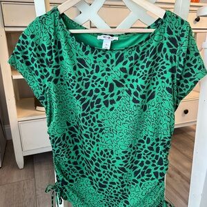WHBM Tropical Spots Amazon Top XL
